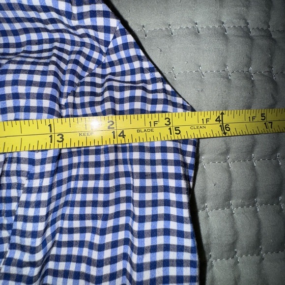 Old Navy Blue Gingham cami Women's swing Dress. Size Medium. EUC - Picture 7 of 12